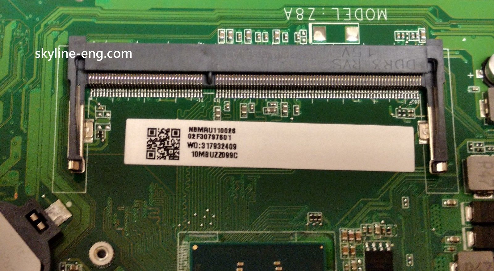 Acer Aspire E14 ES1-411 Motherboard Intel N2940 1,83 GHz Z8A NB.MRU11.002